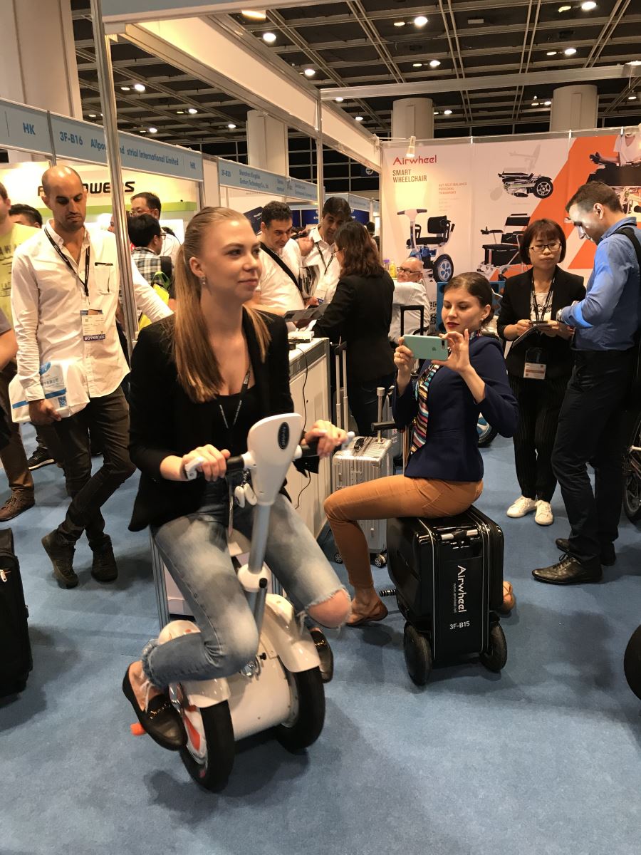 Airwheel at 2018 Hong Kong Electronics Fair