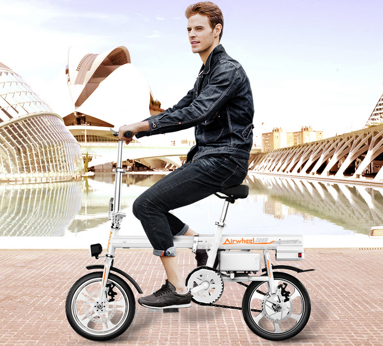 Airwheel R6 electric moped bicycle(3).