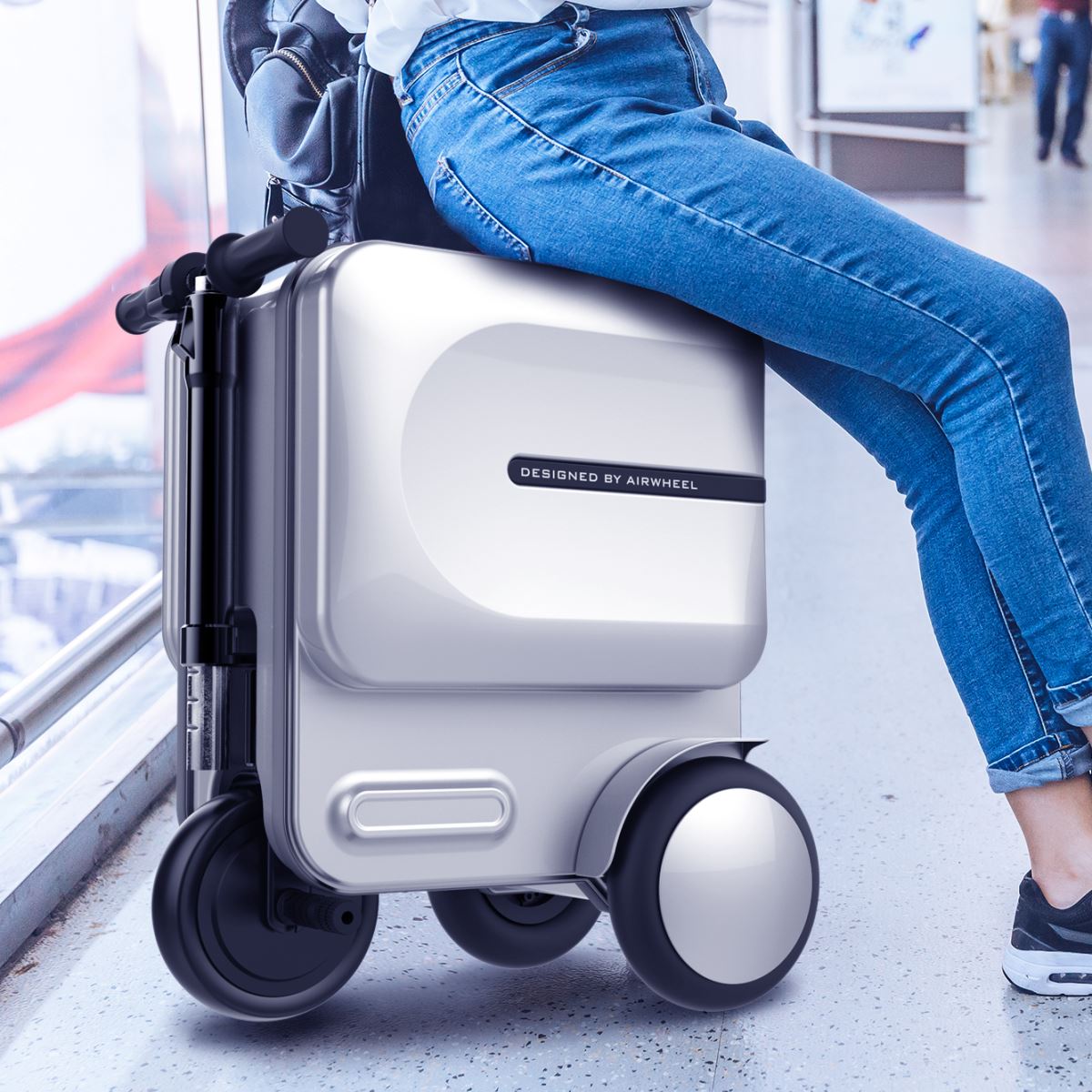airwheel se3 rideable carry on luggage(1).