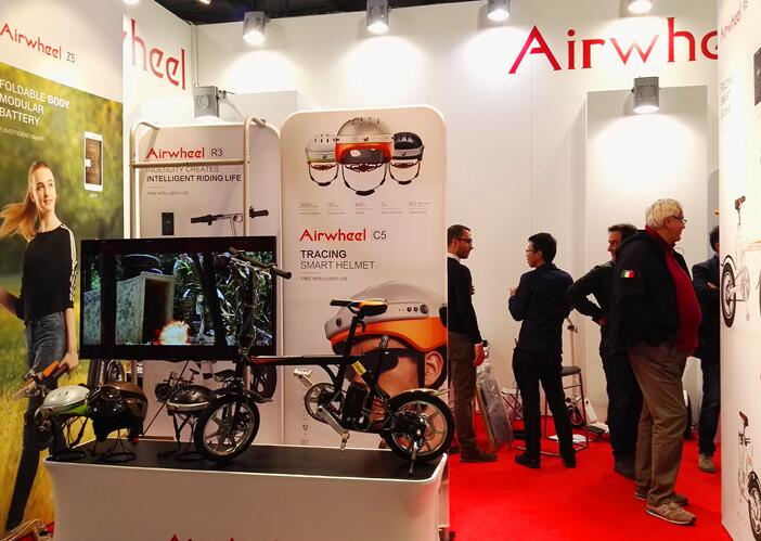 Welcome to the EICMA and experience Airwheel now at Booth: Hall 4, Stand F50.